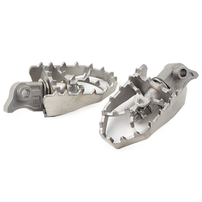Wide Pivot Footrest Pegs for BMW R1200GS R1250GS F750GS F850GS (2013-2023)