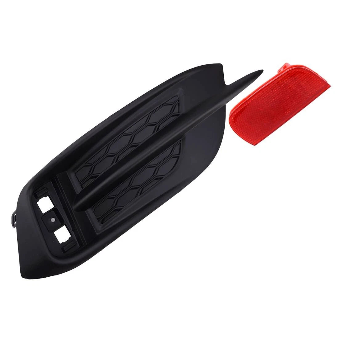 Rear Bumper Left Fog Lamp Cover Trim for Honda Civic (2016-2021)