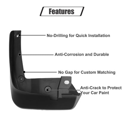 Mud Flaps Splash Guards for Honda Accord