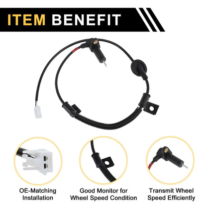 ABS Wheel Speed Sensor for Kia Pride (2003-2007) 1 x Sensor
