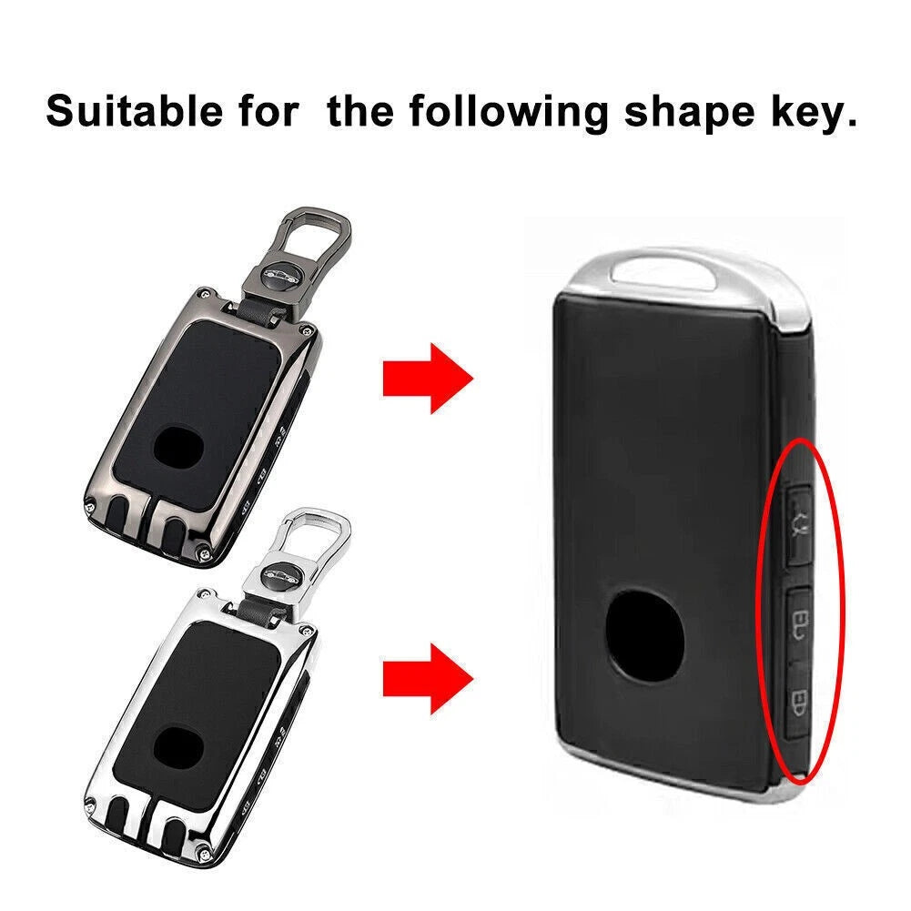 Sealed Key Fob Case Cover for Mazda 3 6 CX-5 CX-30 X-9 (2004-2023)