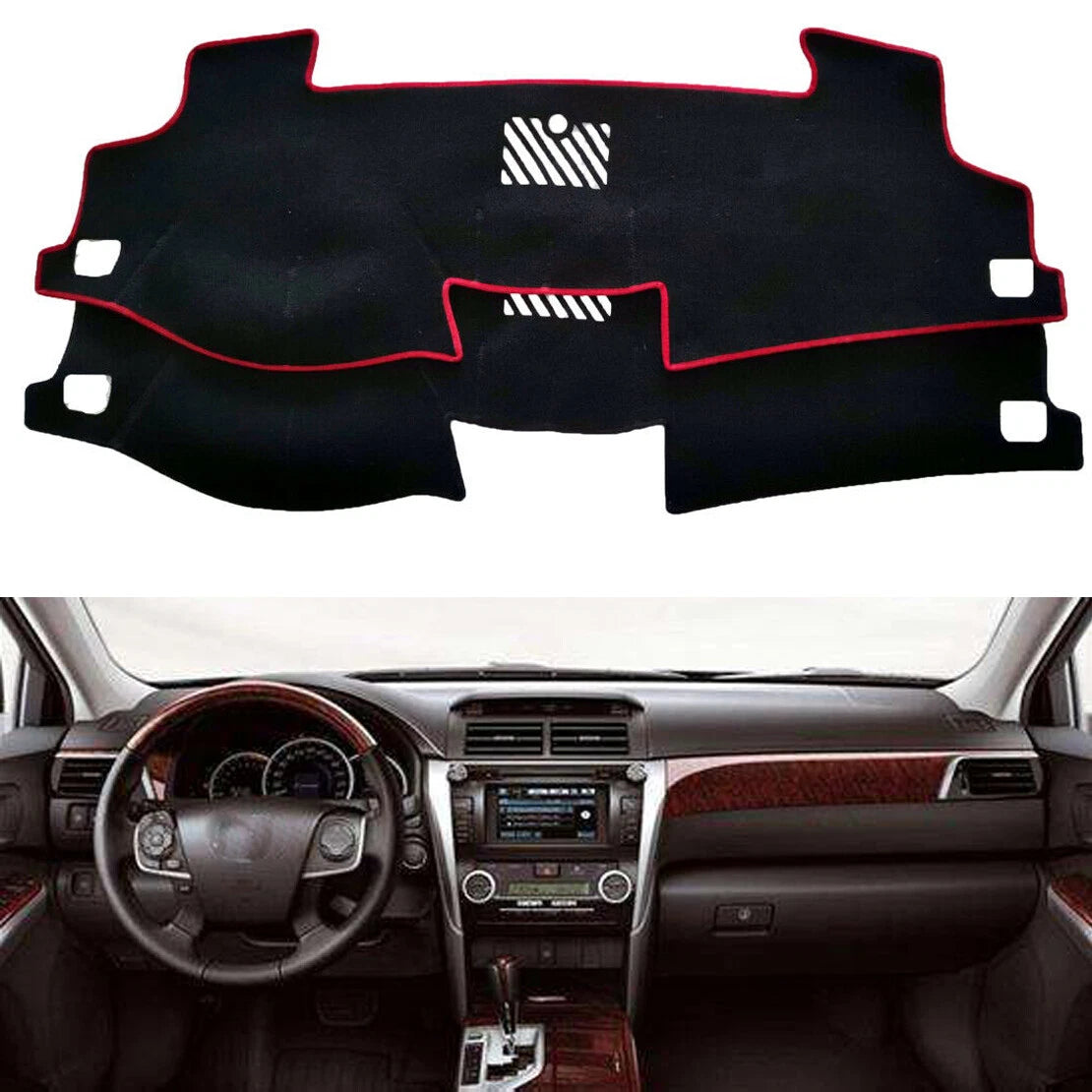 1x Dashboard Dash Mat Sun Cover Non-Slip Pad for Toyota Camry (2012–2017)