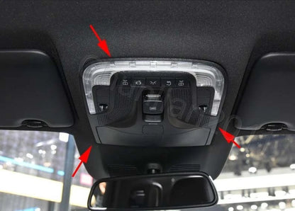 Chrome Front Reading Light Lamp Cover Trim for Mercedes Benz V-Class (2014-2020)
