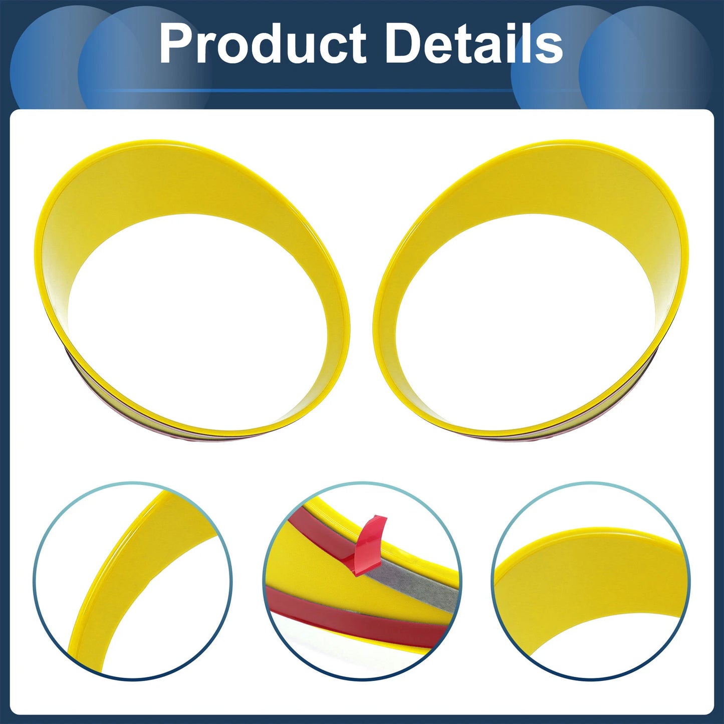 Headlight Trim Bezels for Jeep Wrangler (2029)