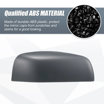 Gray Right Side Mirror Cover Caps for Land Rover Range Rover Sport Discovery