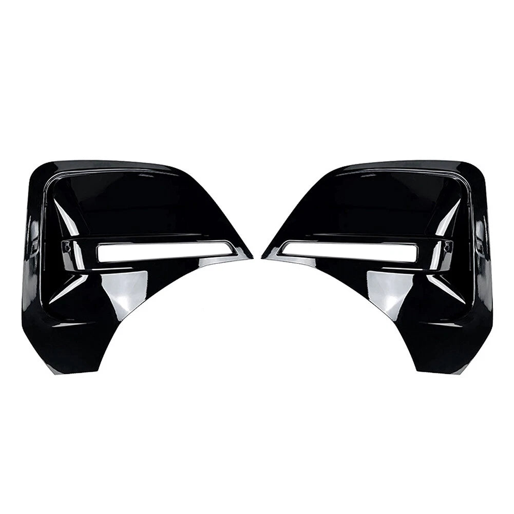 Black Rear Side Air Vent Covers for BMW 4 Series G26 i4 (2020-2024)