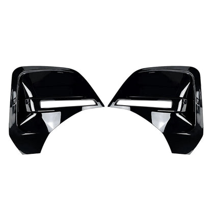 Black Rear Side Air Vent Covers for BMW 4 Series G26 i4 (2020-2024)