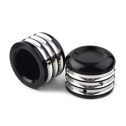 CNC Front Axle Cap Nut Covers for Harley Dyna Electra Glide Sportster