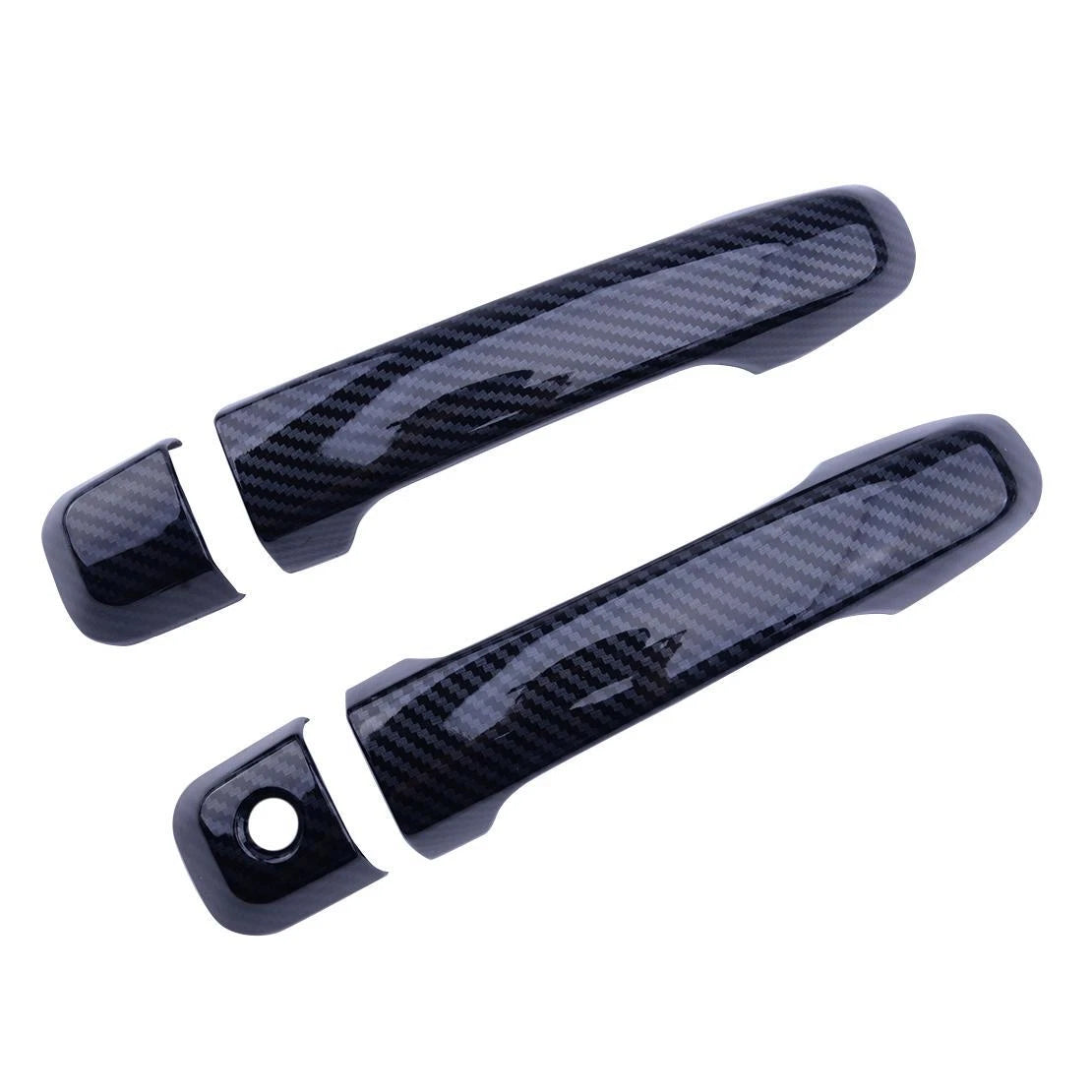 Carbon Fiber Door Handle Cover Trim 8x for Toyota 4Runner (2010-2019)