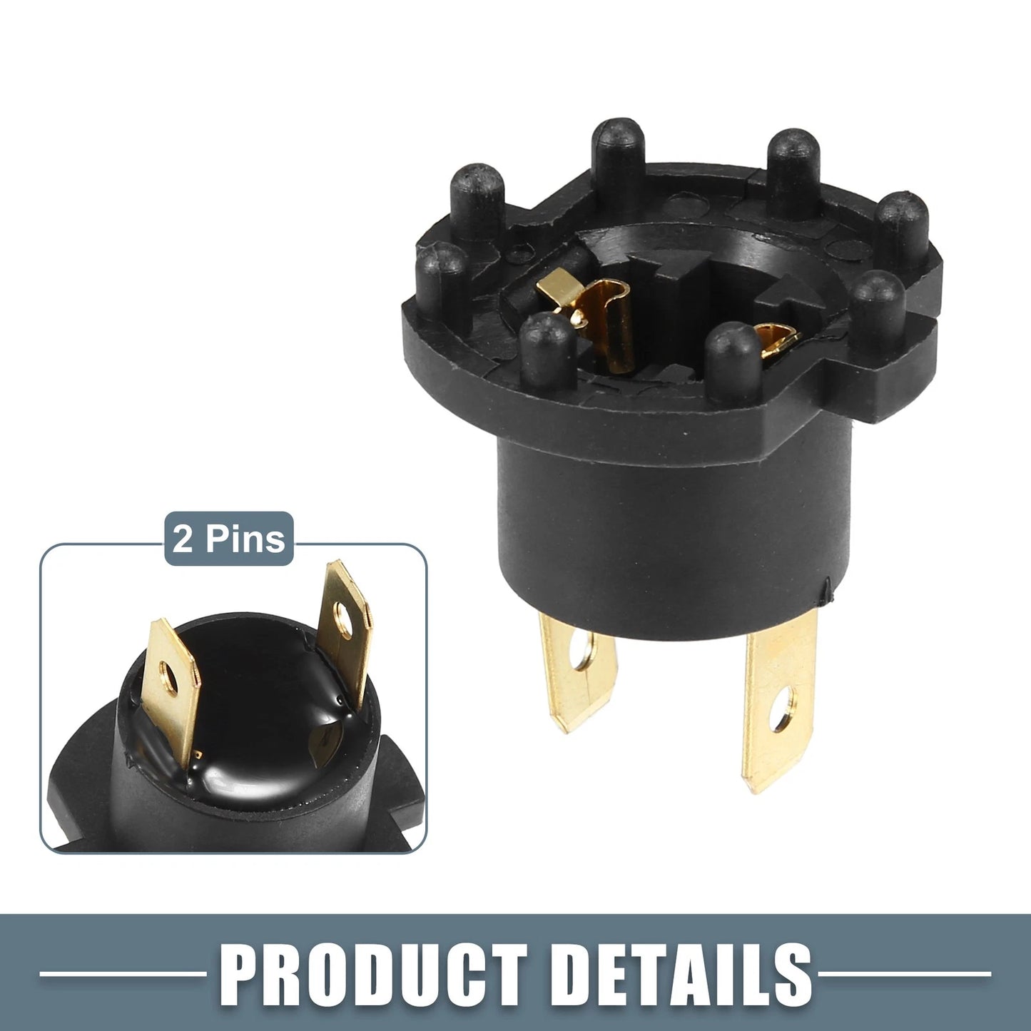 Headlight Low Beam Bulb Holder Socket for Mazda 3 (2004-2009)
