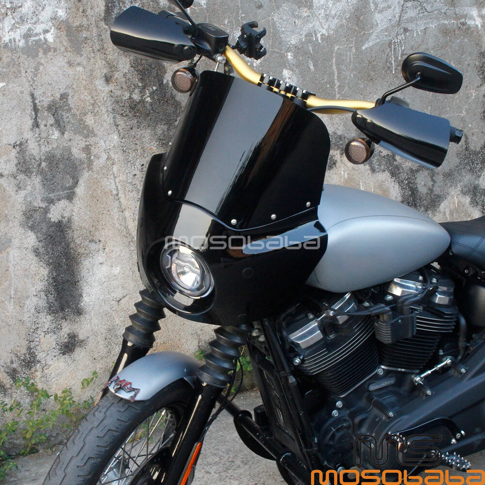 11'' Black Windshield Fairing for Harley Sportster 1200 Low XL1200L (2006-2011)