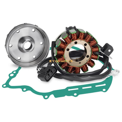 Flywheel Rotor & Stator w/ Gasket for Yamaha Grizzly 700 YFM700 (2007–2008)