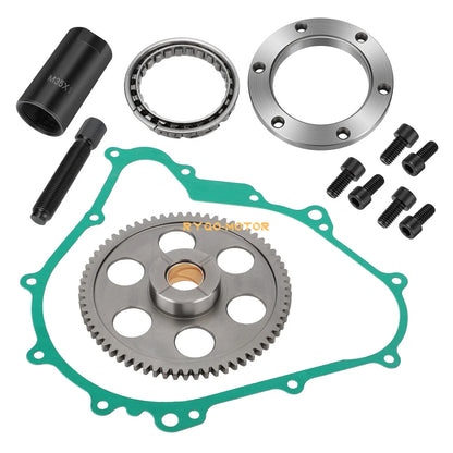 Starter Clutch One Way Gear Bearing Gasket Flywheel Puller for Yamaha Rhino 450