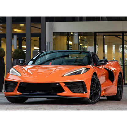M Style Gloss Black Mirror Cover Cap Overlay for Chevrolet Corvette C8 Z51 (2020-2023)