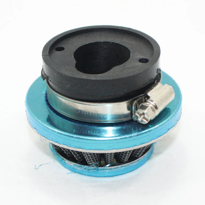 Steel Pod Air Filter Cleaner + Carby Adaptor for 49cc PIT Dirt Quad Bike ATV