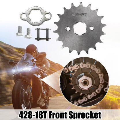 18T 20mm Front Engine Sprocket for Dirt Bike Mini Bike