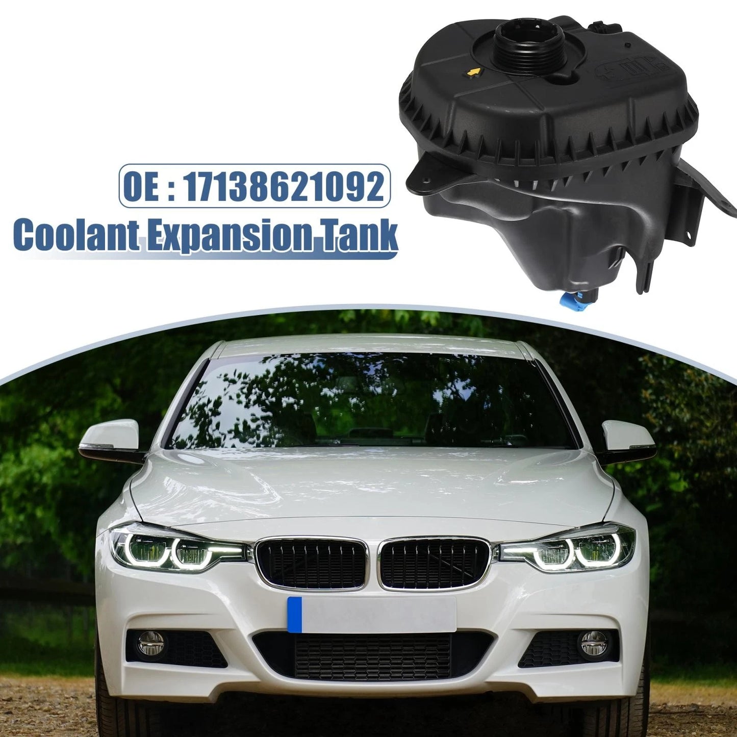 Coolant Radiator Reservoir Tank for BMW X6 2008-2016