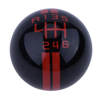 Gear Shift Knob for Ford Mustang GT500 6 Speed Manual Black Round Ball
