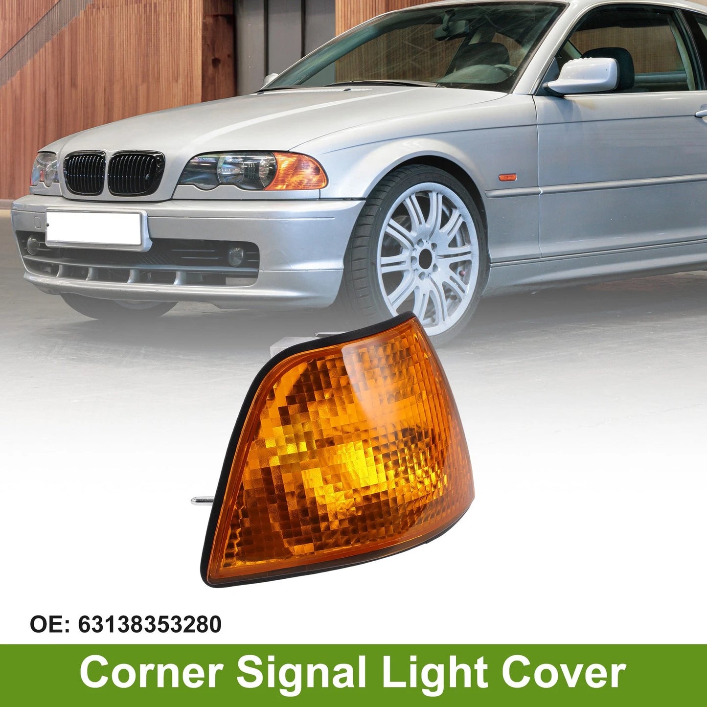 Right Corner Signal Light Cover for BMW 3 Series (1992-1998)
