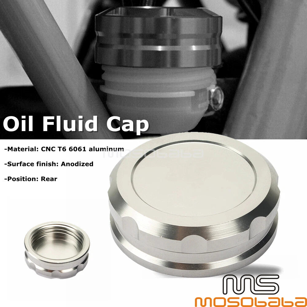 Dirt Bike Oil Fluid Cap Brake Reservoir Cover for Yamaha Kawasaki BMW