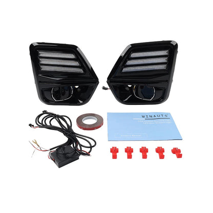 Left Right Daytime Running Light Fog Lamp Bezel for Chevrolet Colorado (2023-2024)