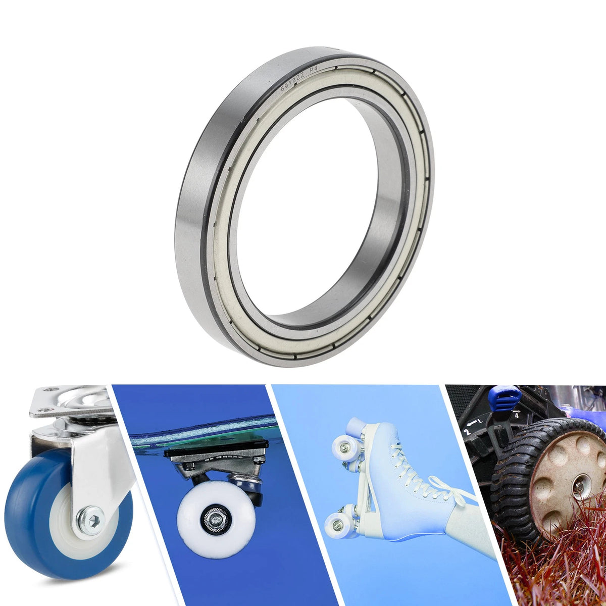 65x90x13mm Deep Groove Ball Bearings 1 Pc for Scooter Skateboard Wheel