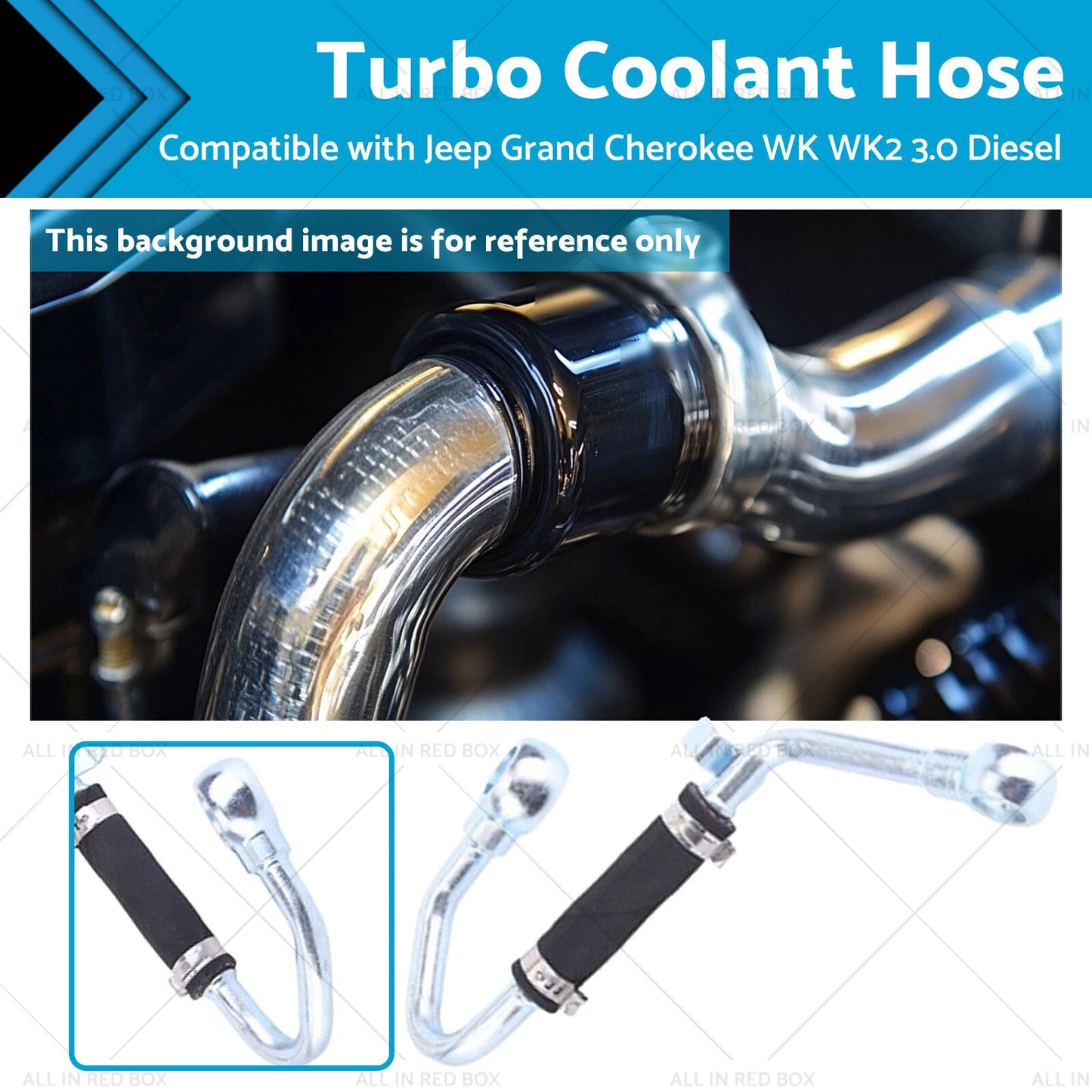 Turbo Coolant Hose for Jeep Grand Cherokee WK WK2 3.0 Diesel (2011-2023)