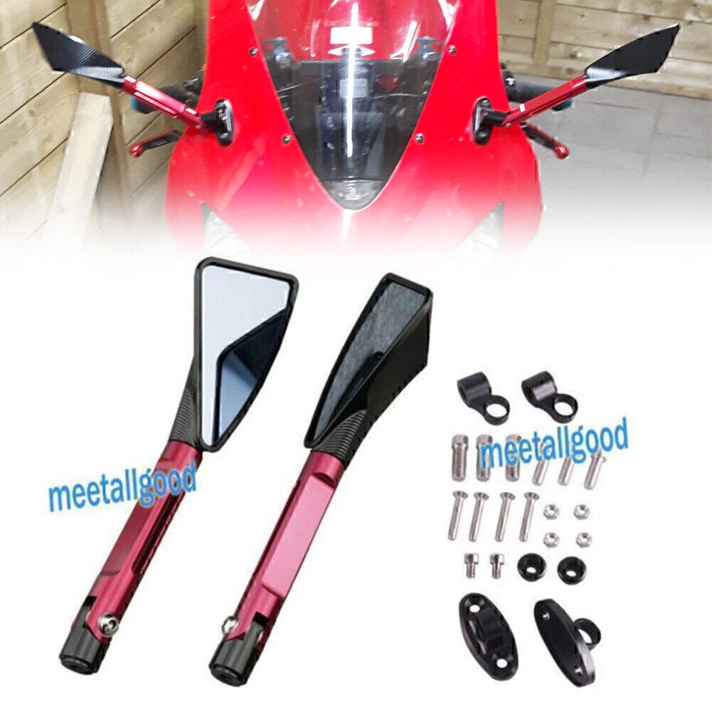 CNC Aluminum Rear View Side Mirrors for Honda CBR 1000RR (2004-2007) & CBR 600RR (2003-2010)
