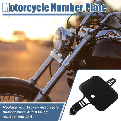 Number Plate Motorcycle Black for Honda XR CRF XR50 CRF50 50cc 70cc
