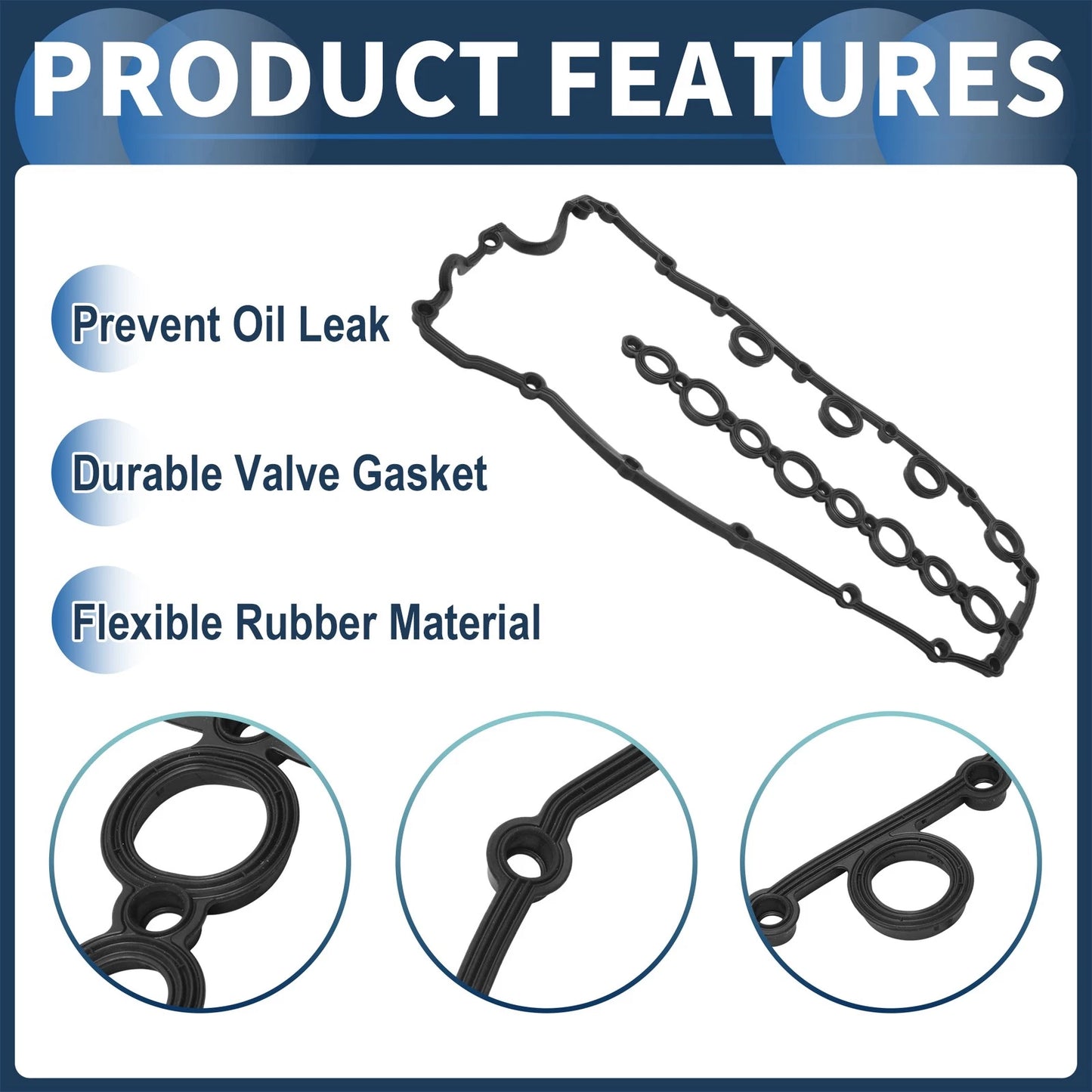 Valve Cover Gasket Set for Land Rover Range Rover (2006-2012)