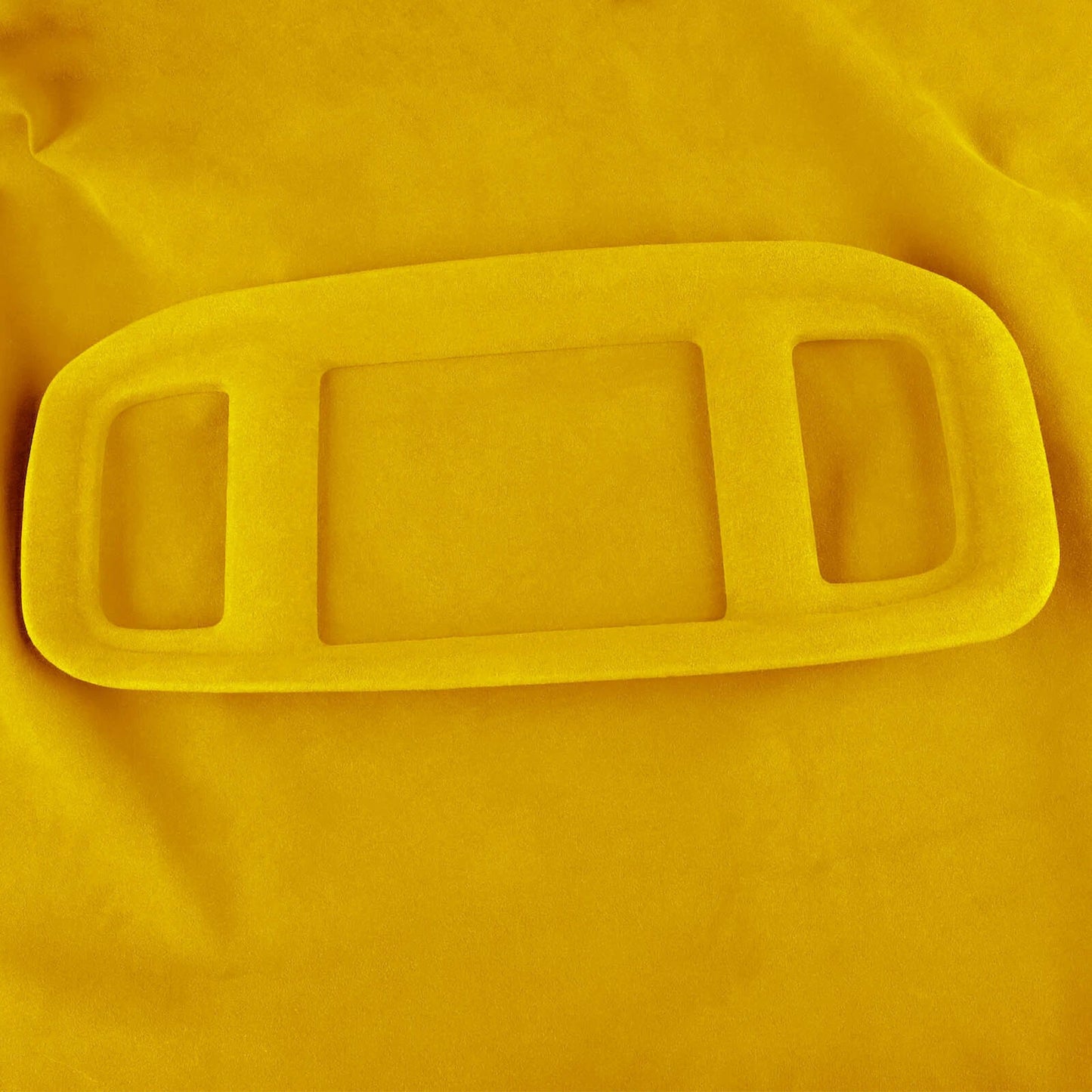 1x Yellow Navigation Panel Cover for Dodge Charger (2015-2023)