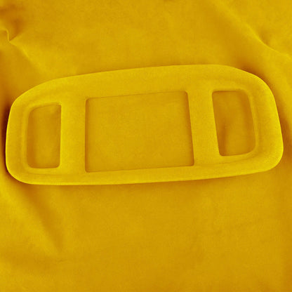 1x Yellow Navigation Panel Cover for Dodge Charger (2015-2023)