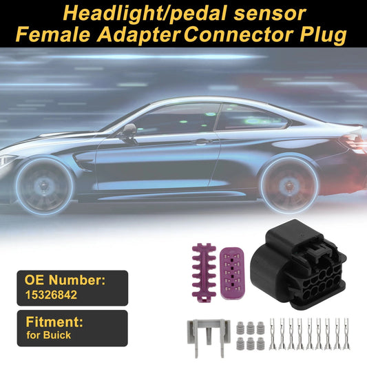 Set 10-Pin Connector Plug for Buick Female Adapter