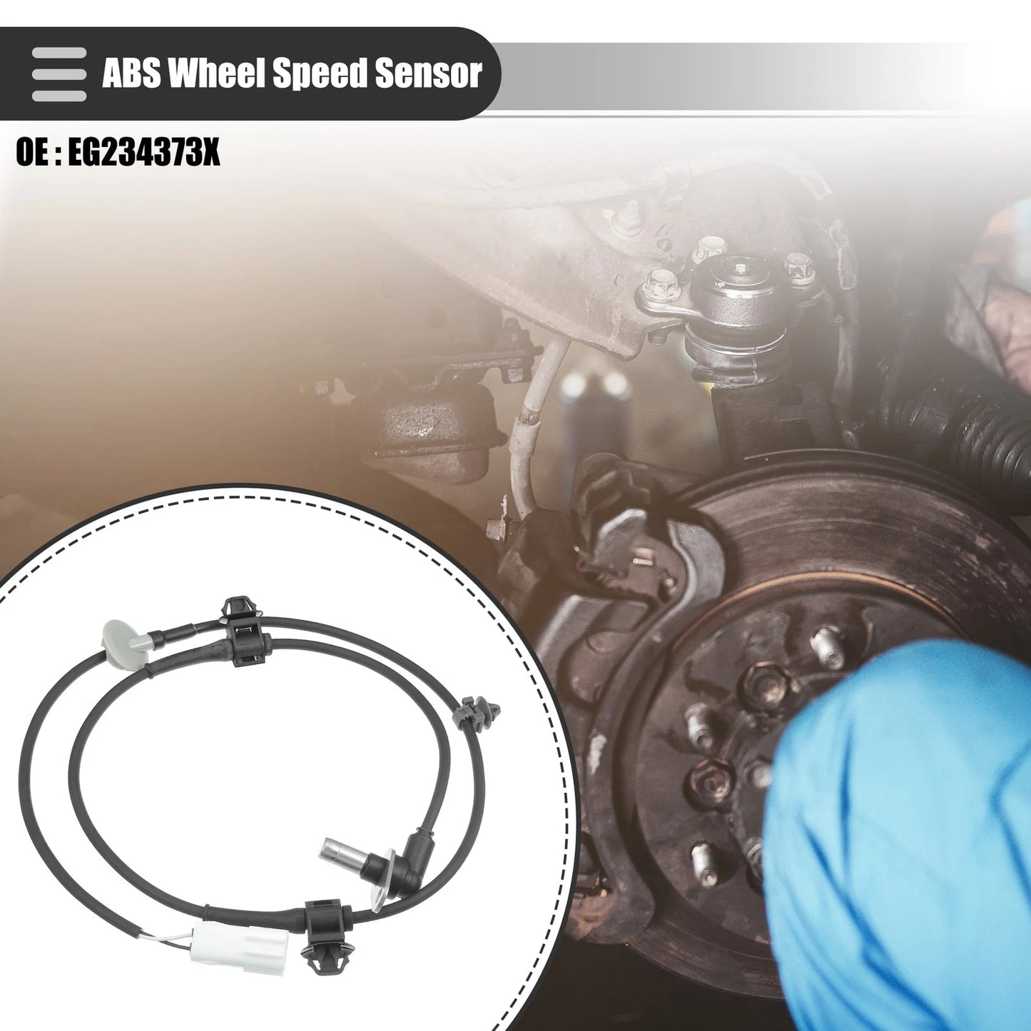 Front Left ABS Wheel Speed Sensor for Mazda CX-7 (2007-2012)