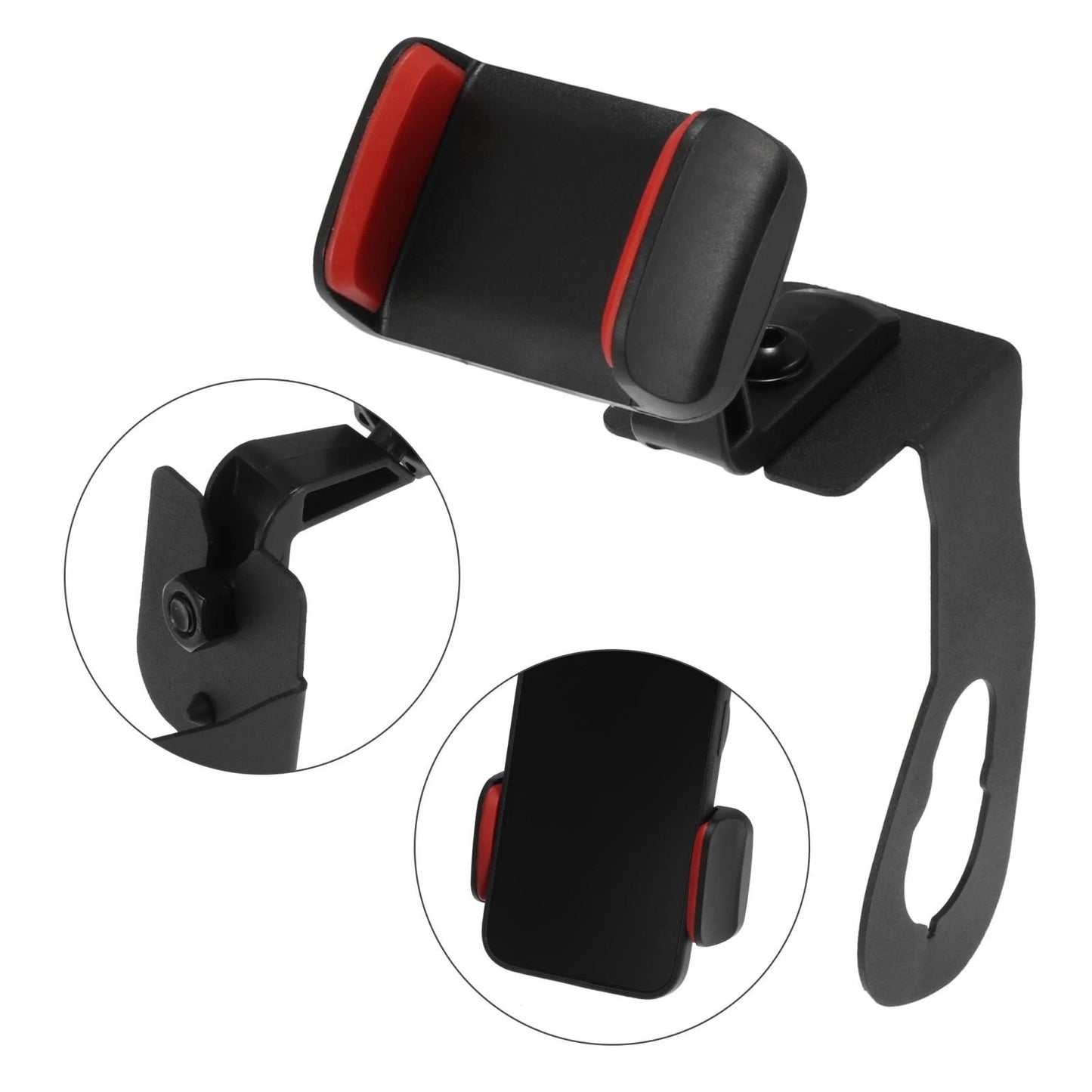 Phone Holder Mount Bracket for Jeep Wrangler JK JKU (2011-2018)
