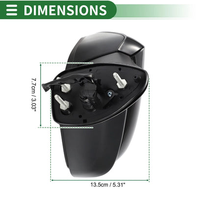 Left Side Door Mirror for Toyota Camry (2018-2023)