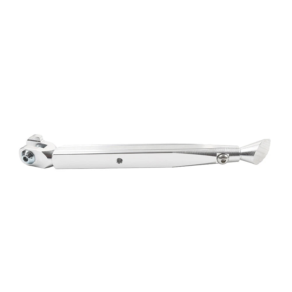 CNC Silver Adjustable Kickstand Foot for Motorcycle Universal