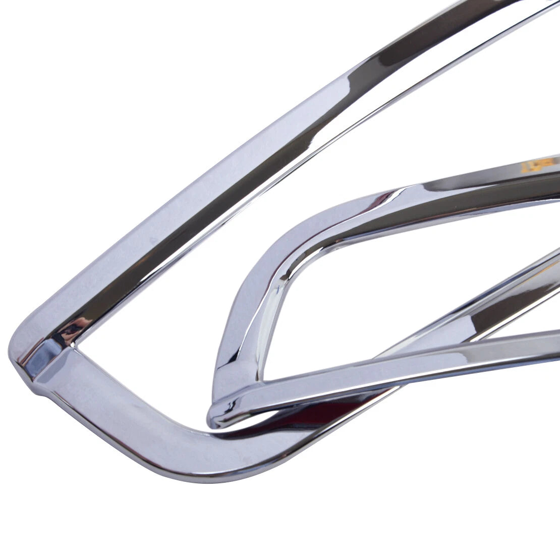 Silver Rear Tail Fog Light Covers for Mazda CX-5 (2017-2018)
