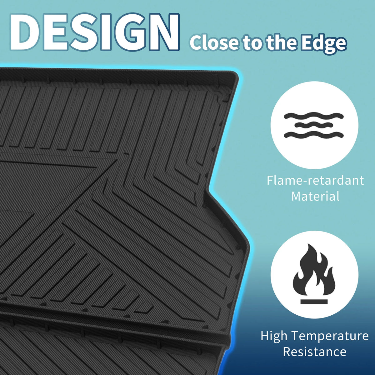 Cargo Liner Rear Trunk Mat for Toyota Highlander (2006-2014) 5/7 Seats