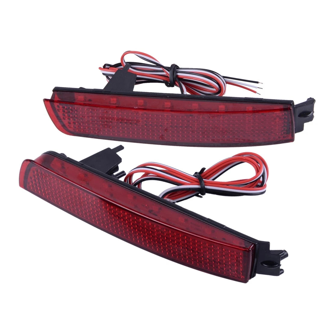 Red LED Tail Brake Light Reflectors for Nissan Infiniti FX35 FX37 (2003-2017)