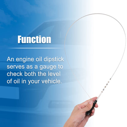 Engine Oil Level Indicator Dipstick for Dodge 2500 (2000-2002) Black