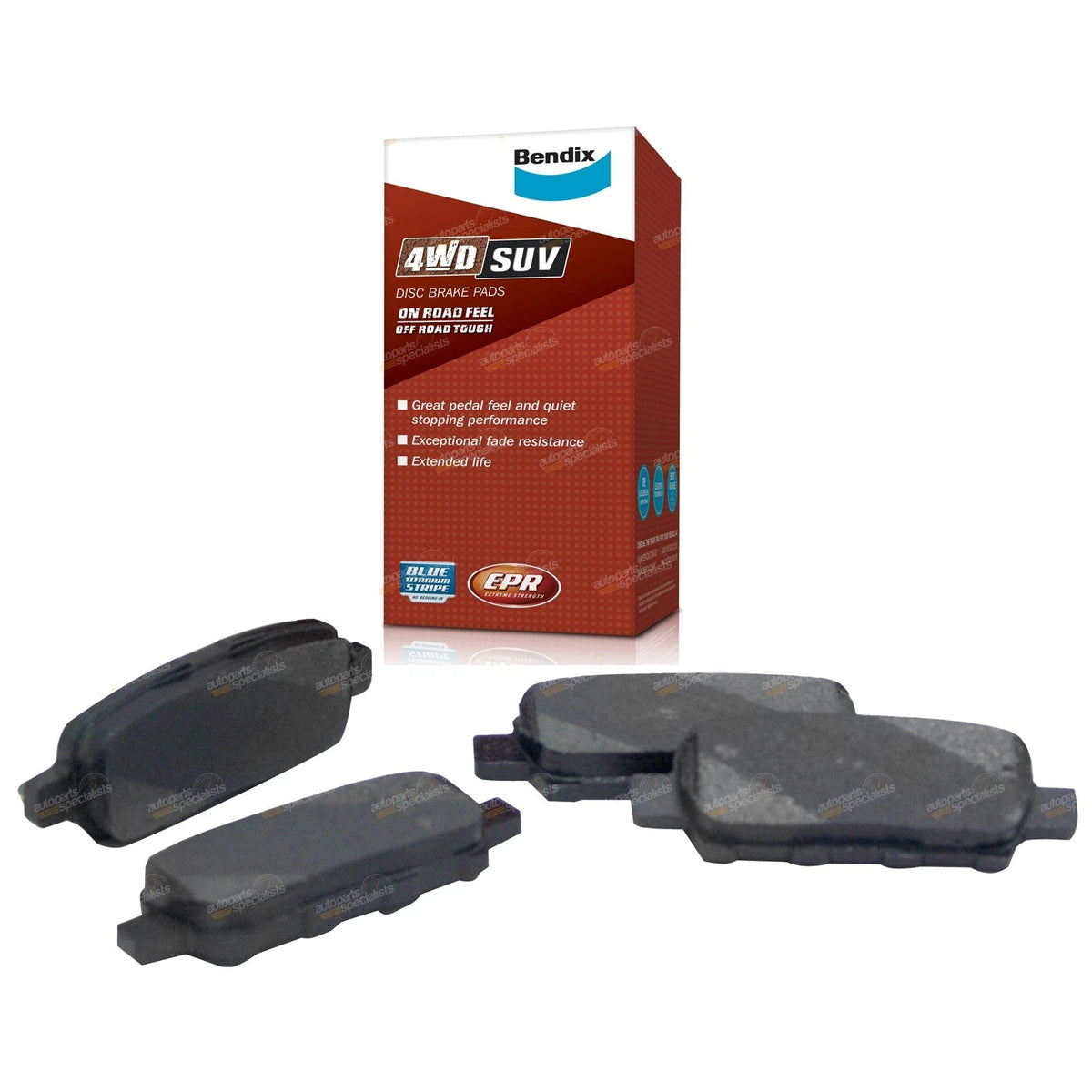 4WD Rear Disc Brake Pad Set for Nissan X-Trail (2001-2014)