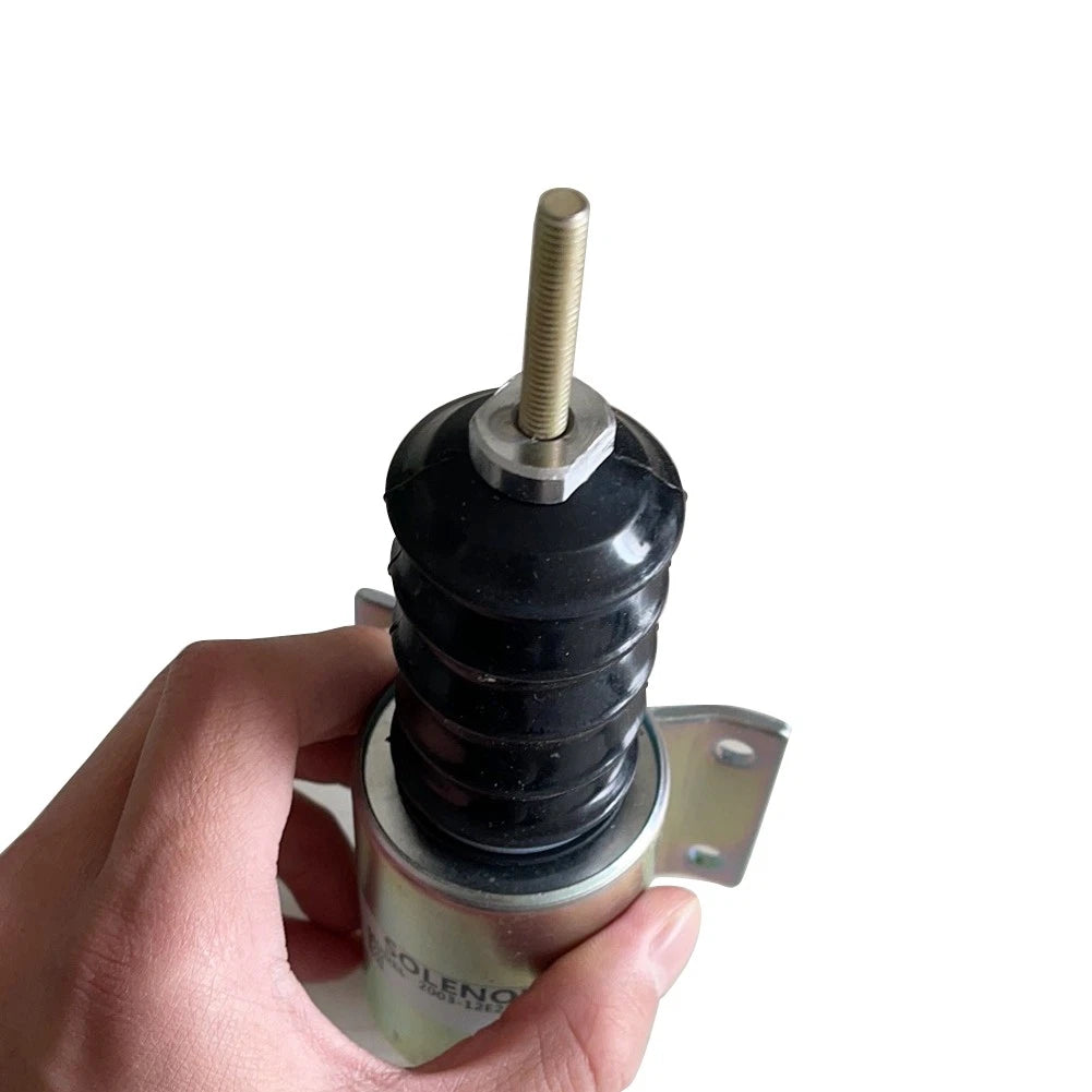 12V Shutoff Stop Solenoid Valve for Woodward Engine (2003-2012)