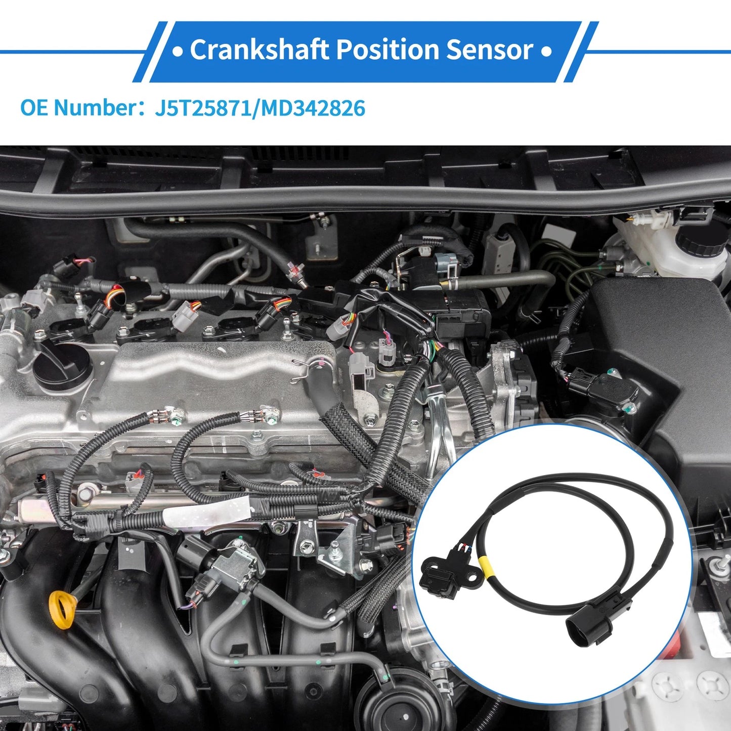 Crankshaft Position Sensor for MITSUBISHI Pajero Shogun V60 (2000-2006)