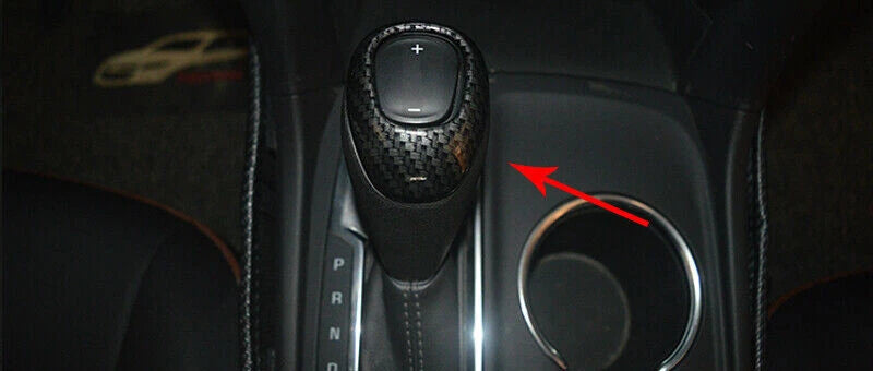 Carbon Fiber Gear Shift Knob Cover for Chevrolet Equinox (2017-2019)