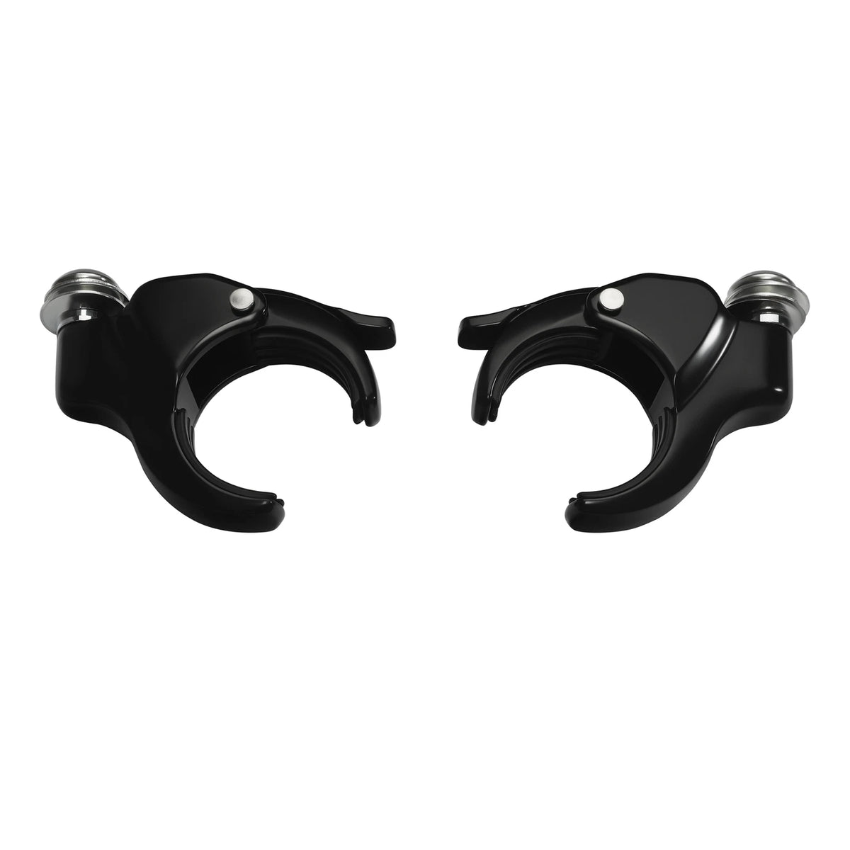 4 x 49mm Windshield Clamps for Harley Breakout FXBRS, Street Bob (2018-2024)