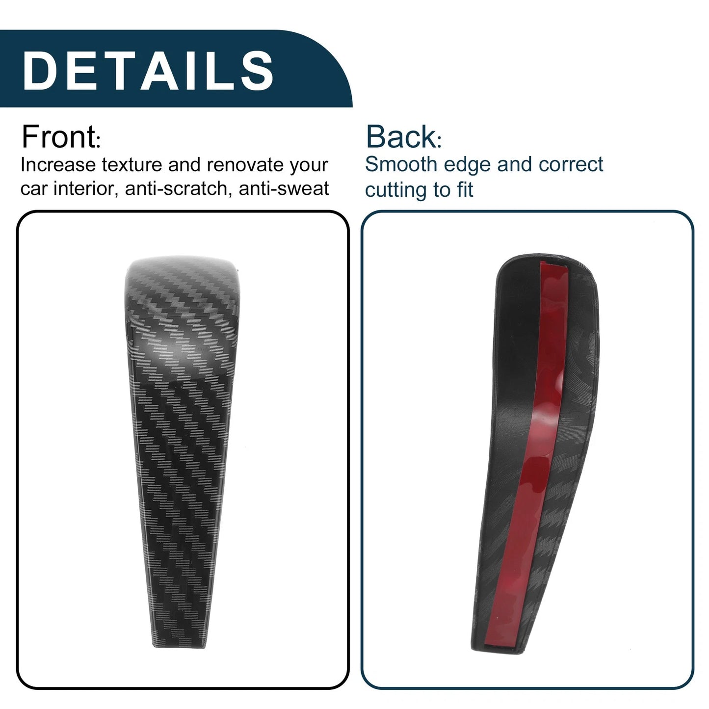 ABS Gear Shift Knob Cover for BMW 1 3 Series Z4 X1 E90 E92 E93 E87 (2006-2013)