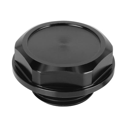 Gas Oil Filler Plug Cover Black Aluminum Alloy for Toyota