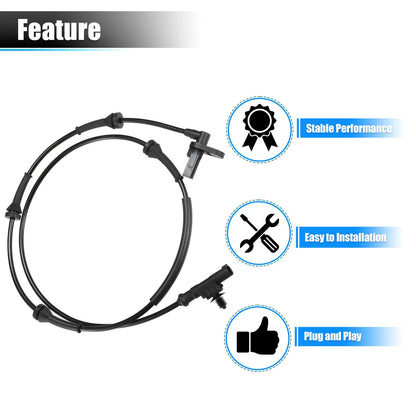 Rear Left Right ABS Wheel Speed Sensor for Land Rover