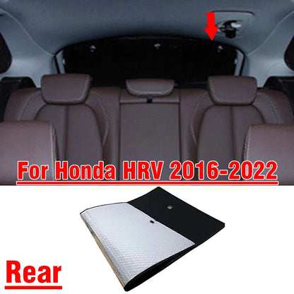 Rear Windshield Privacy Thick Sunshade Cover for Honda HRV (2016–2022)